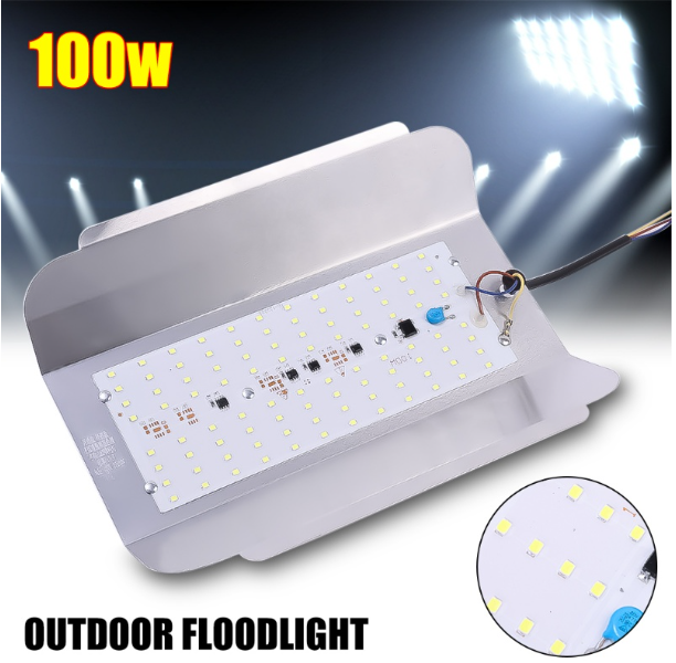 TH20-โคมไฟฟลัดไลท์ LED 100W AC 180V-260V กันน้ํา สําหรับติดตกแต่งผนังบ้าน