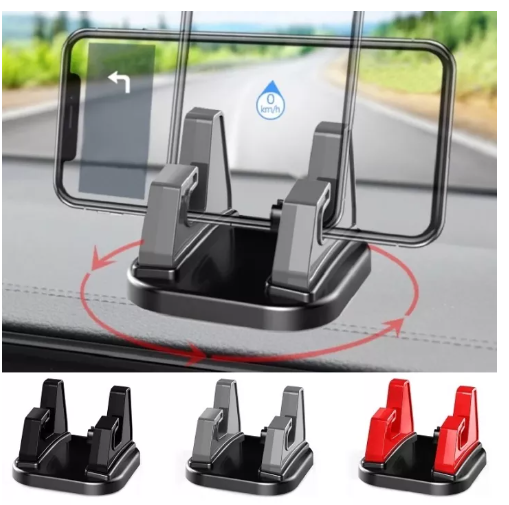 JN41-360 ° Rotatable Universal Car Mobile Phone Holder Gravity Dashboard Self-adhesived Mounted Phone Holder