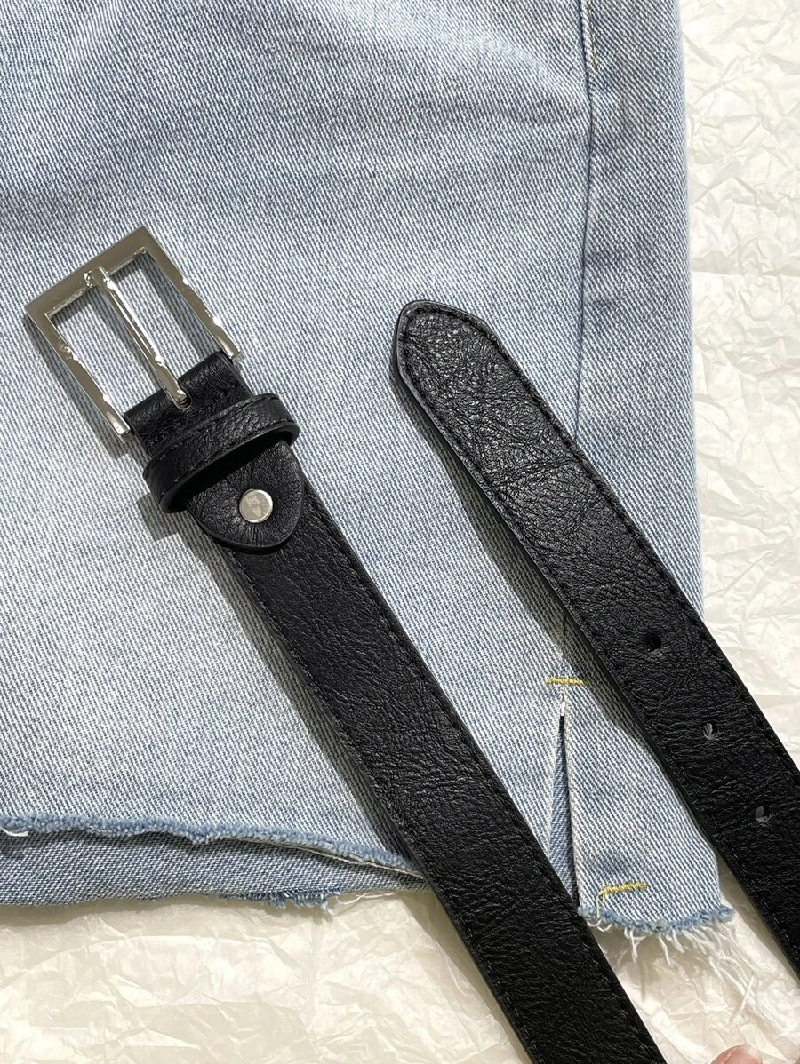 DAZY เข็มขัด หัวเข็มขัดสี่เหลี่ยม  l-11