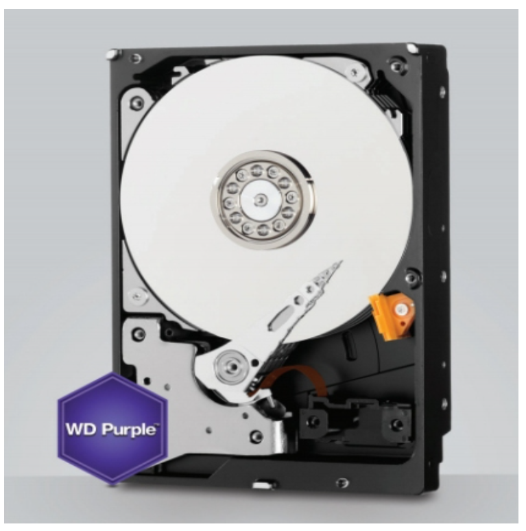 B19-Harddisk 2 TB SATA-III WD Purple 64MB for CCTV