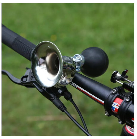 ROB89-แตรจักรยาน แตรลม แตรลมมือบีบ แตรบีบ แบบงอ