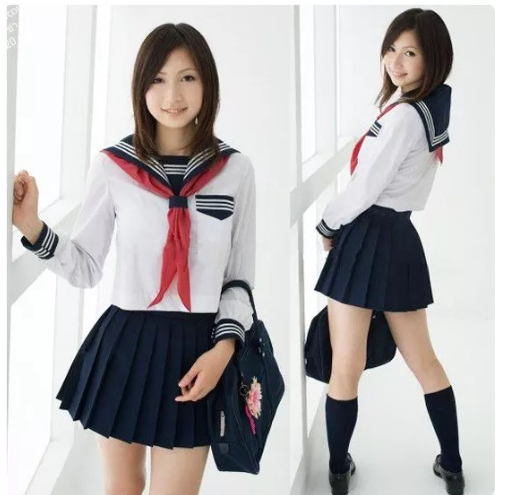 SE70@ชุดนักเรียนหญิง ชุดนักเรียนญี่ปุ่น ชุดนักเรียน ชุดนักศึกษา คอสเพลย์ Dress for Japanese Student Uniform Suit Japan Costume Party Cosplay Fancy Outfit