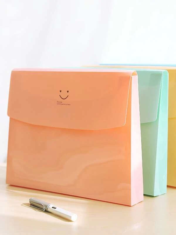 กระเป๋าแฟ้ม สีสุ่ม 1 ชิ้น f-53