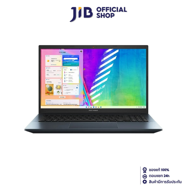 น11 ASUS NOTEBOOK (โน้ตบุ๊ค) VIVOBOOK PRO 15 D6500QE-HN701W (QUIET BLUE)