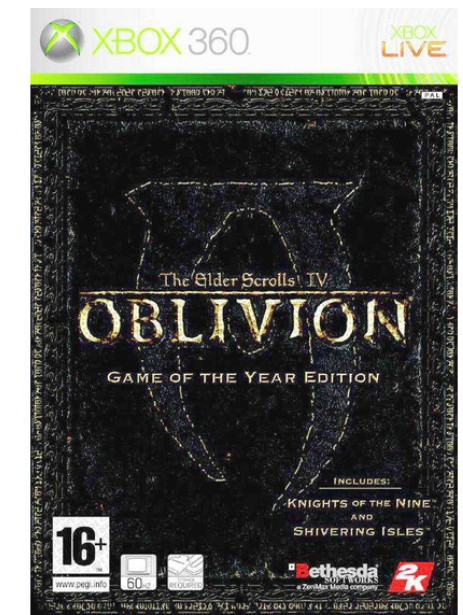 GA48-The Elder Scrolls 4 Oblivion xbox360 *มี2แผ่น* เลือกโซนPAL/NTSC-U แผ่นเกมXbox360 แผ่นไรท์สำหรับเครื่องที่แปลงแล้ว