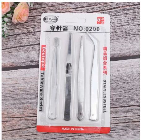 RC39-แหนบถอนก้างอย่างดี แหนบดึงก้าง แหนบถอนก้างปลา ที่ดึงก้างปลา ที่ถอนก้างปลา ทำจากแสตนเลส