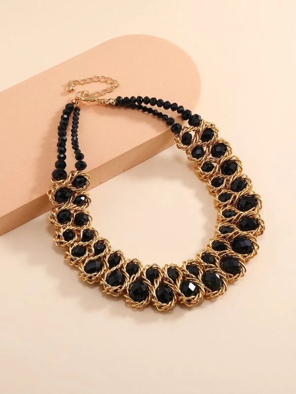 สร้อยคอ คริสตัล kk-237