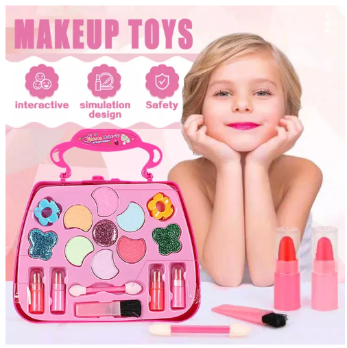 N96-ชุดเครื่องสำอางแต่งหน้า สำหรับเด็ก ของเล่นชุดแต่งหน้าเด็กผู้หญิง