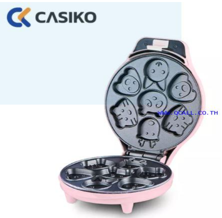 P04-เครื่องทำขนมไข่ลายการ์ตูน 7 ชิ้น คาสิโก CASIKO รุ่นCK-5002 ส่งฟรีถึงที่ทั่วประเทศ