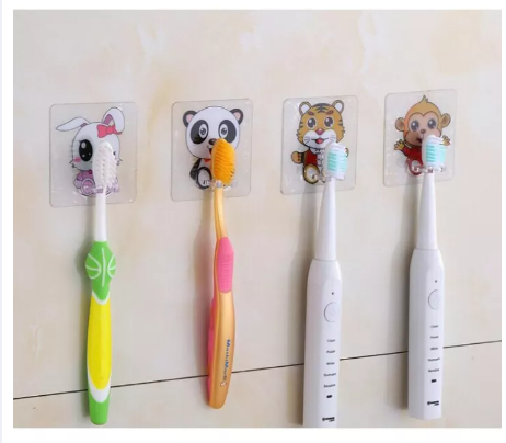 RC84-ที่แขวนปลั๊กไฟ สายไฟ พวงกุญแจ แบบติดผนัง จัดระเบียบ สายไฟ [ลายการ์ตูน]